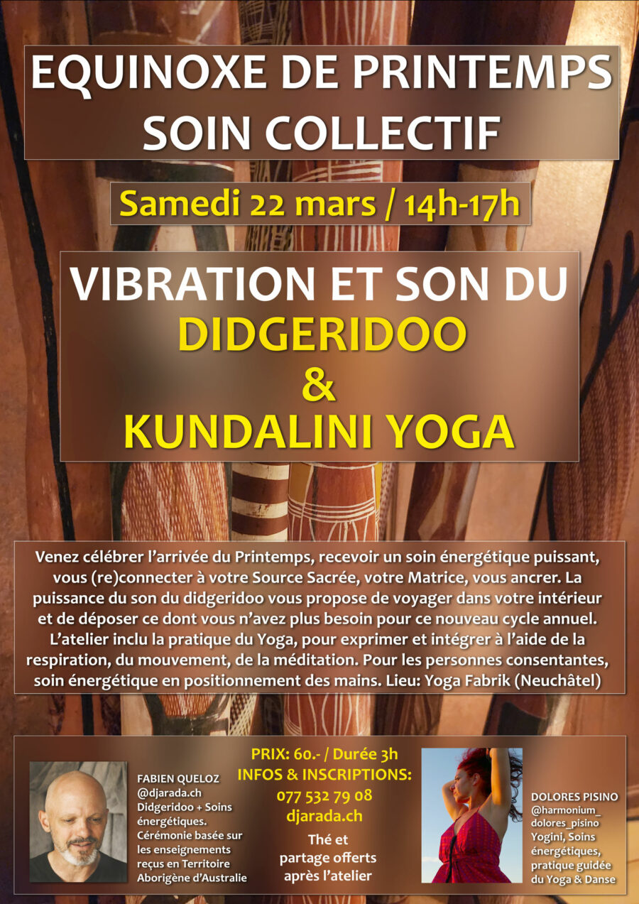 Soin collectif didgeridoo et kundalini Yoga 